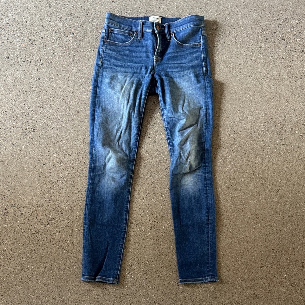 J. Crew Women's Blue Skinny Jeans